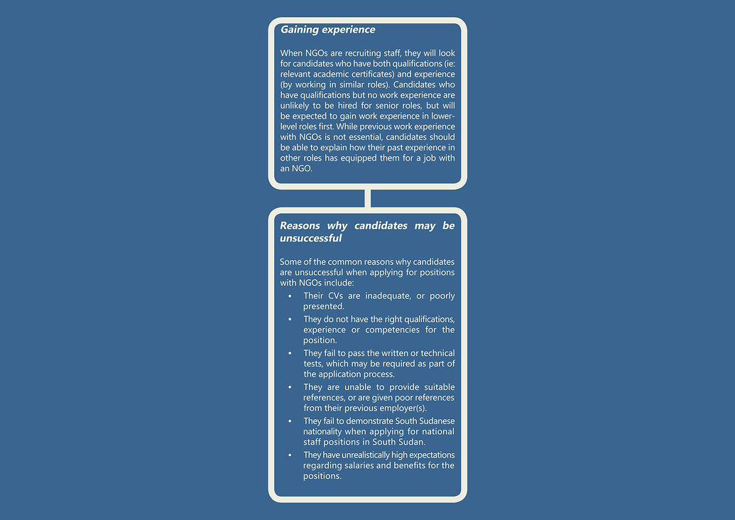 How to find a job in South Sudan Job Vacancies South