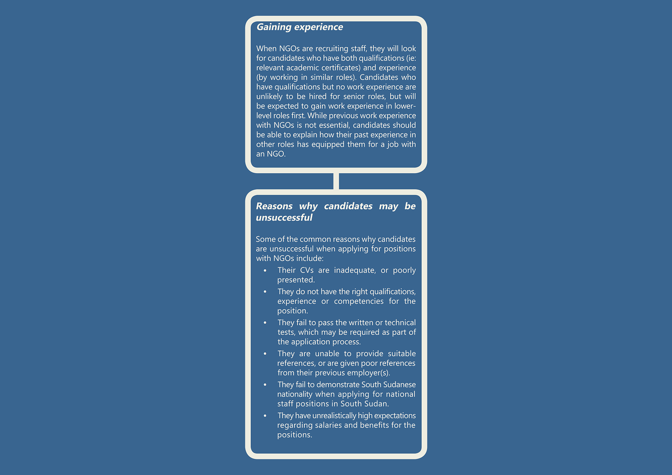 How to find a job in South Sudan Job Vacancies South Sudan NGO