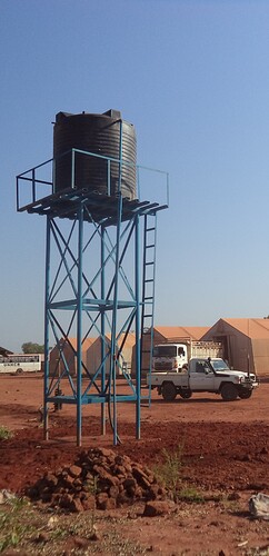 Wau-Proposed water tower