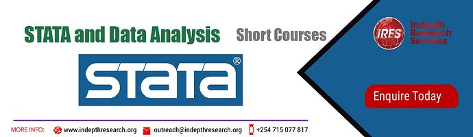 Top Upcoming Short Training Courses in STATA and Data Analysis ...