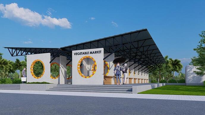 Artistic impression 3D 3