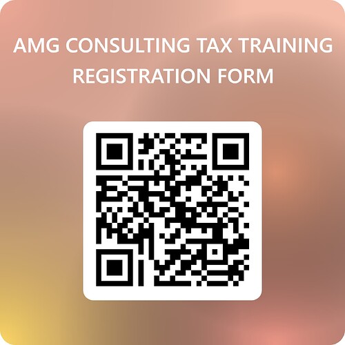 QRCode for AMG CONSULTING TAX TRAINING REGISTRATION FORM (2)